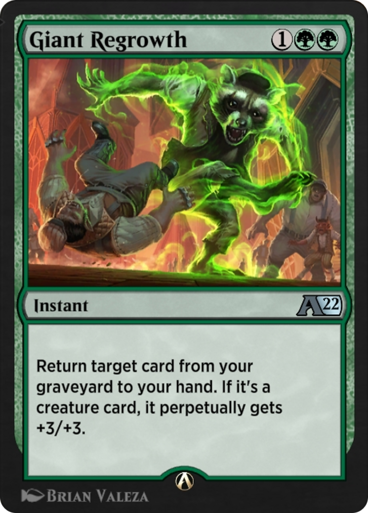 Giant Regrowth  [Alchemy: New Capenna]