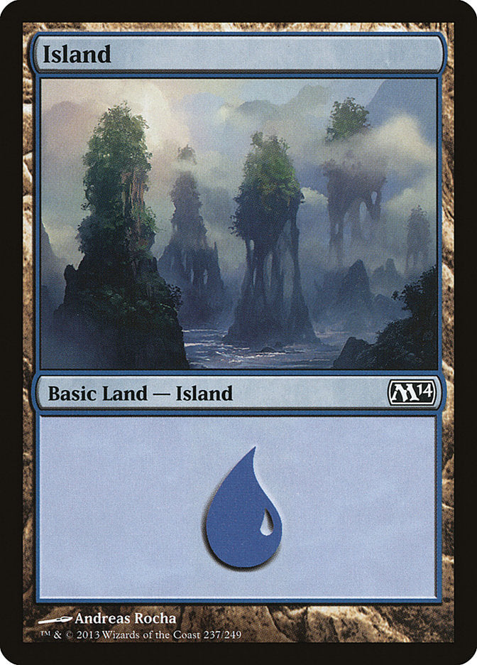 Island (237) [Magic 2014] Foil