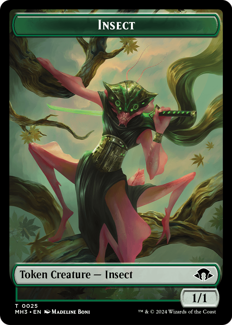 Insect  [Modern Horizons 3 Tokens] Foil