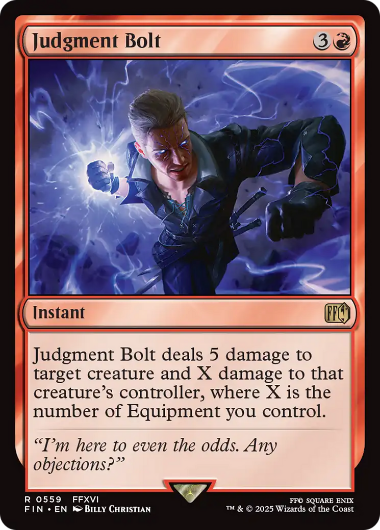 Judgment Bolt [FINAL FANTASY] Foil