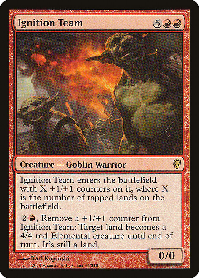 Ignition Team [Conspiracy] Foil