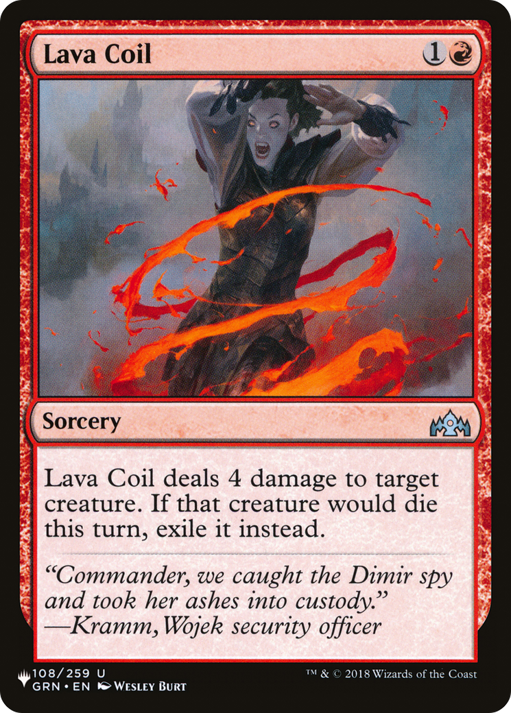 Lava Coil  [The List Reprints]