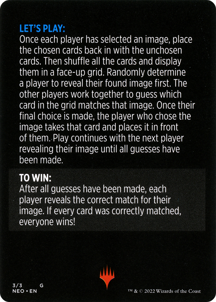 Cyber Simulacrum // Cyber Simulacrum (cont'd)  [Kamigawa: Neon Dynasty Minigames]