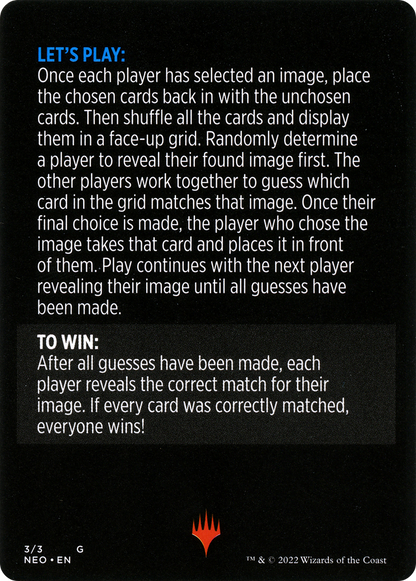 Cyber Simulacrum // Cyber Simulacrum (cont'd)  [Kamigawa: Neon Dynasty Minigames]