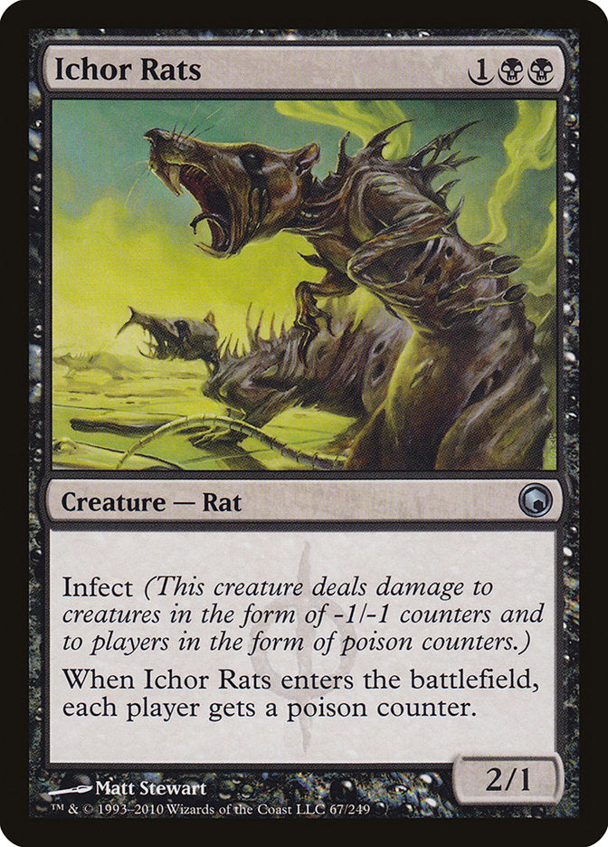 Ichor Rats [Scars of Mirrodin] Foil