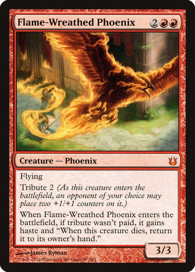 Flame-Wreathed Phoenix [Born of the Gods] Foil