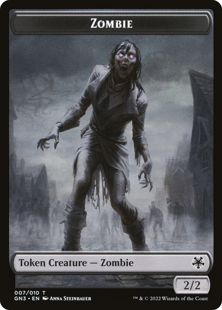 Zombie  [Game Night: Free-for-All Tokens] Foil