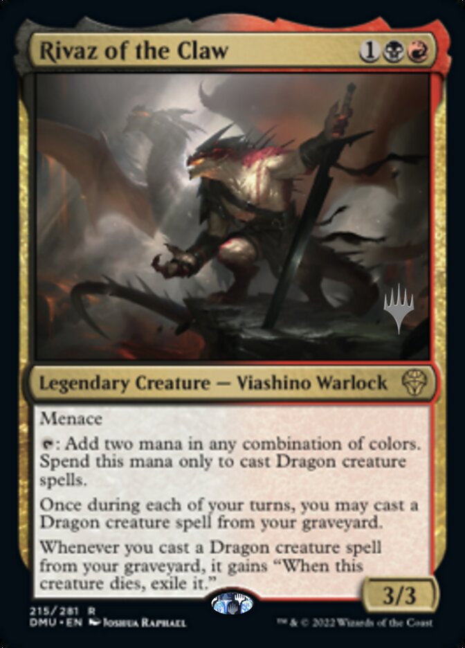 Rivaz of the Claw (Promo Pack) [Dominaria United Promos] Foil