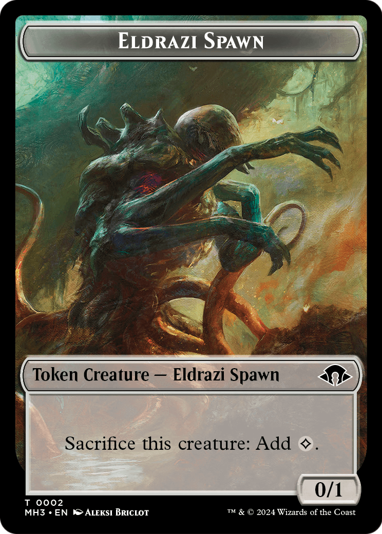 Eldrazi Spawn  [Modern Horizons 3 Tokens]