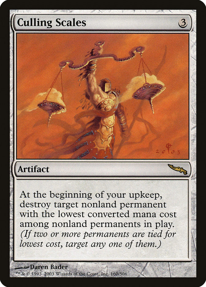 Culling Scales [Mirrodin] Foil