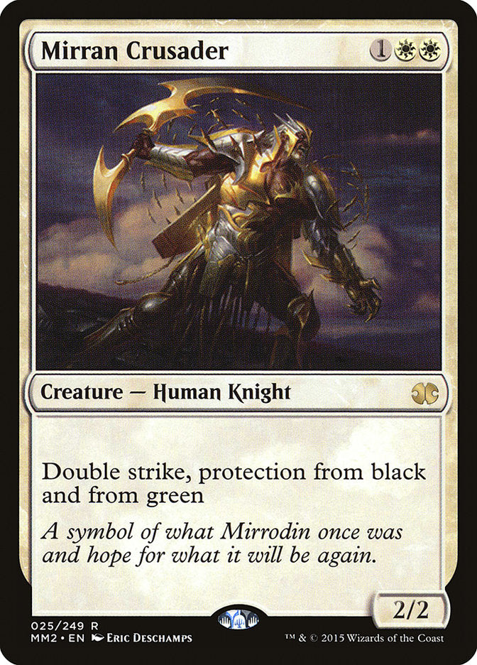 Mirran Crusader [Modern Masters 2015] Foil