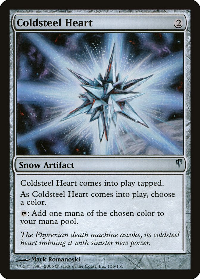 Coldsteel Heart [Coldsnap] Foil
