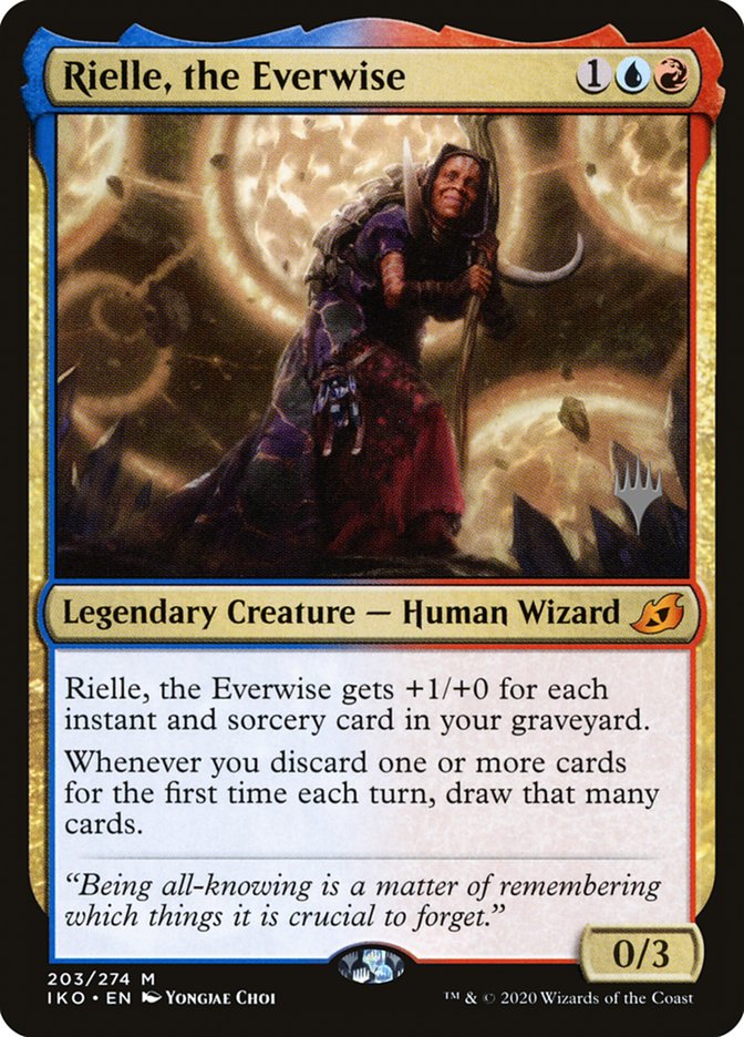 Rielle, the Everwise (Promo Pack) [Ikoria: Lair of Behemoths Promos] Foil