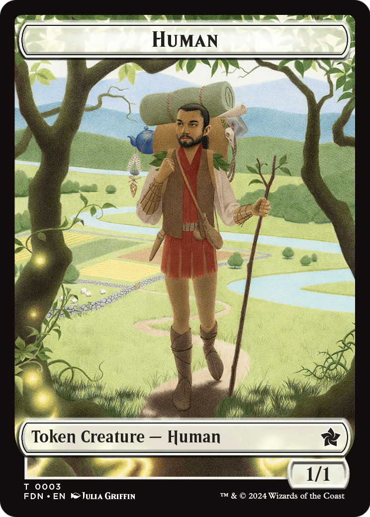 Human  [Foundations Tokens] Foil