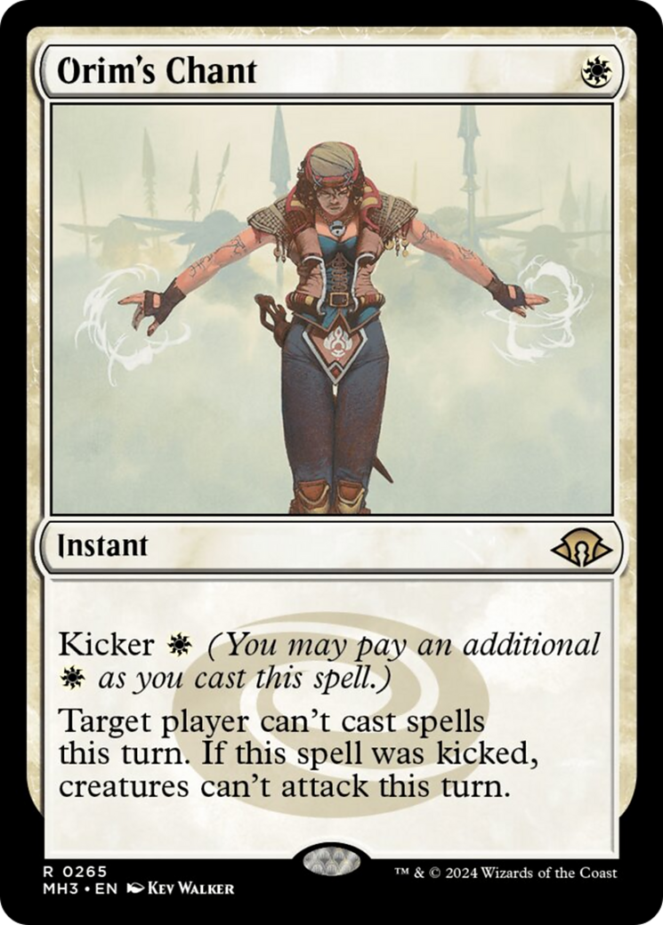 Orim's Chant [Modern Horizons 3] Foil