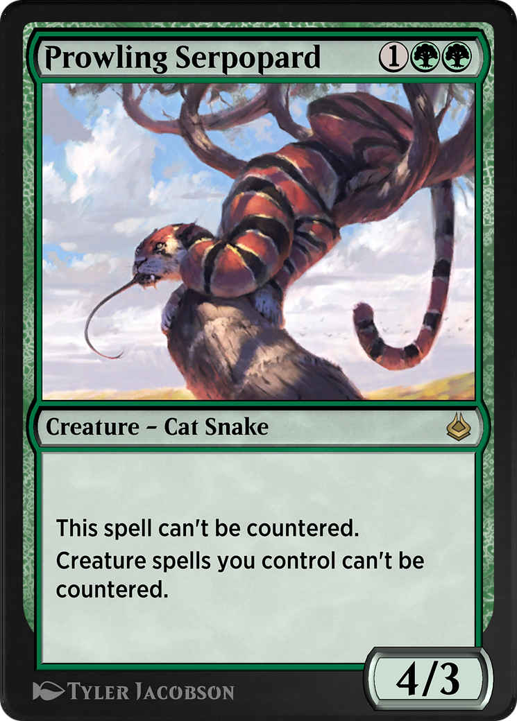 Prowling Serpopard  [Amonkhet Remastered]