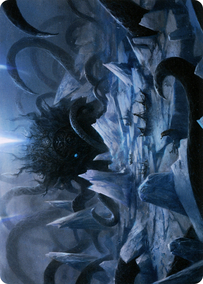Icebreaker Kraken // Icebreaker Kraken  [Art Series: Kaldheim] (Borderless) Foil