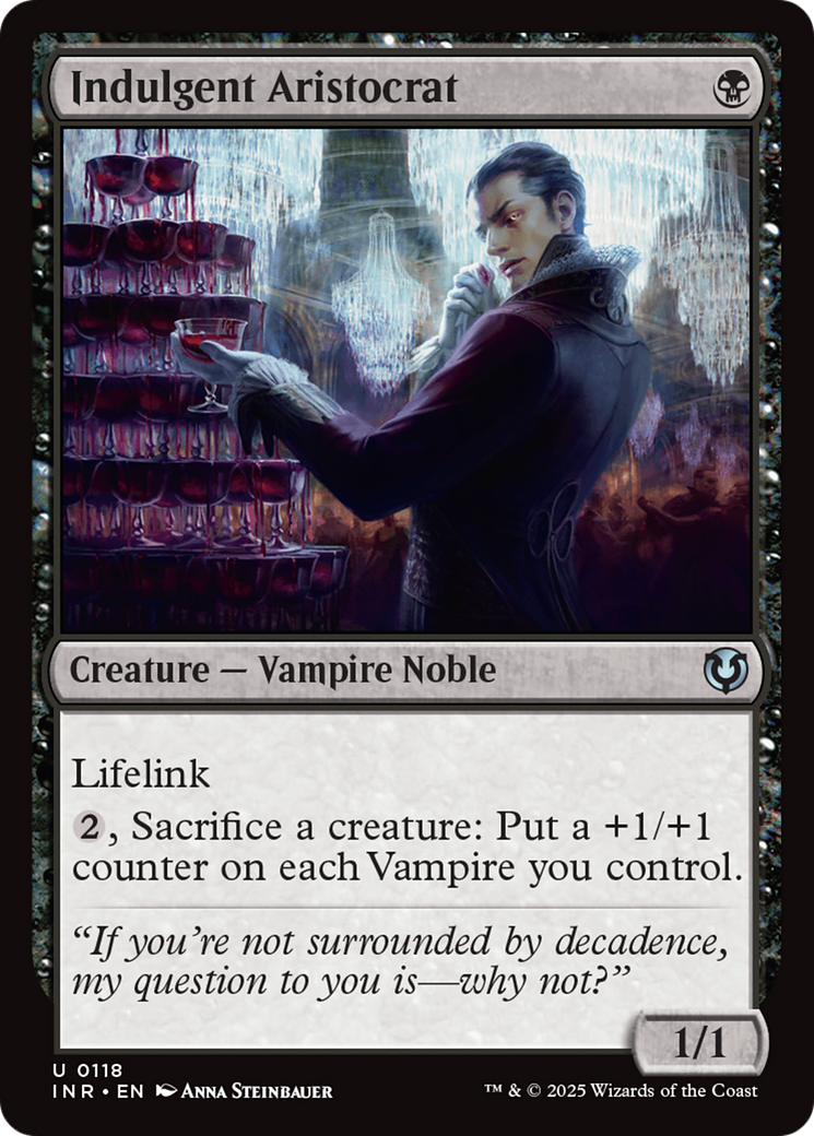 Indulgent Aristocrat [Innistrad Remastered] Foil