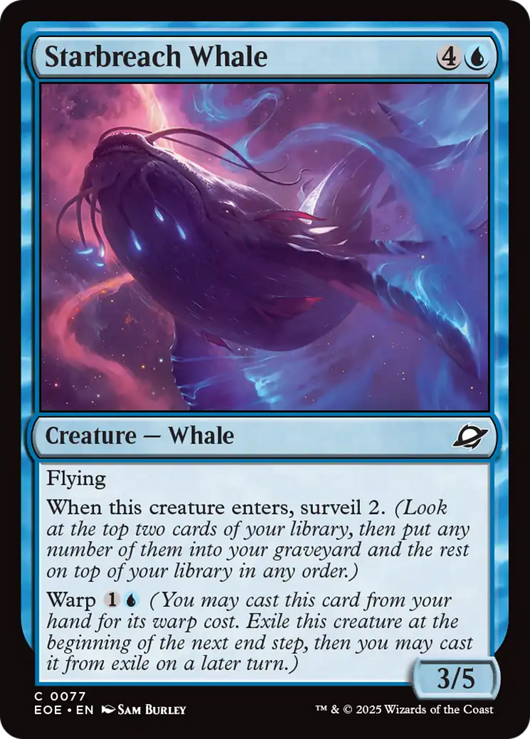 Starbreach Whale [Edge of Eternities] Foil