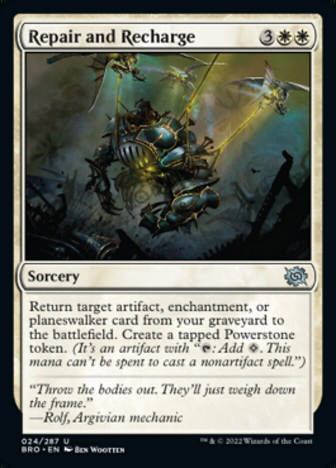 Repair and Recharge [The Brothers' War] Foil