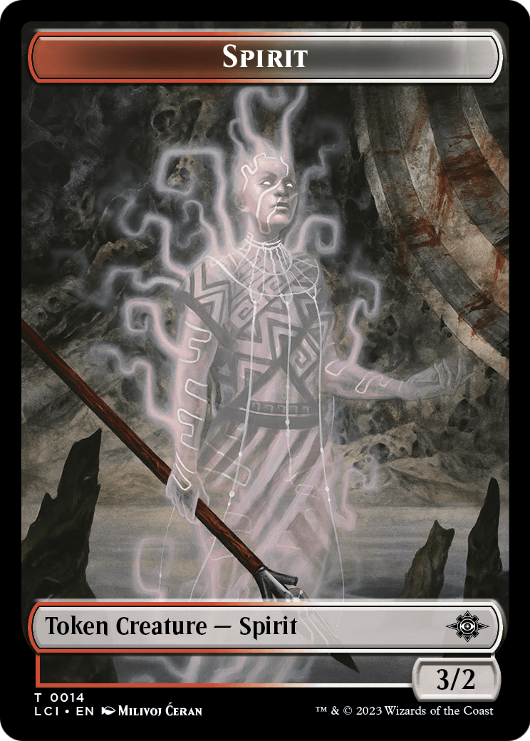 Spirit  [The Lost Caverns of Ixalan Tokens] Foil