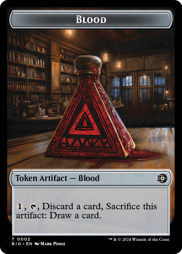 Blood  [The Big Score Tokens] Foil