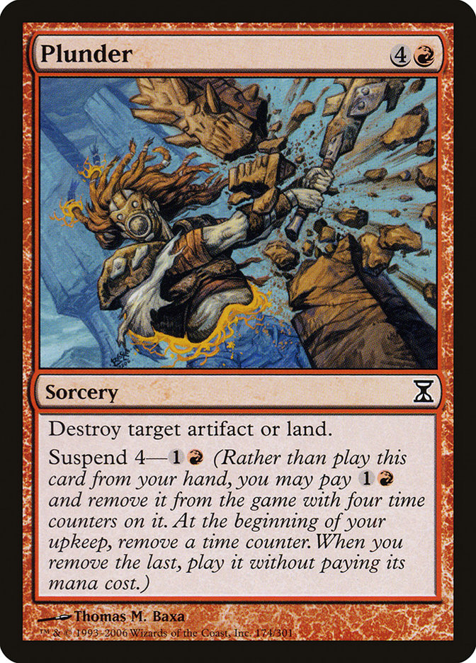 Plunder [Time Spiral] Foil