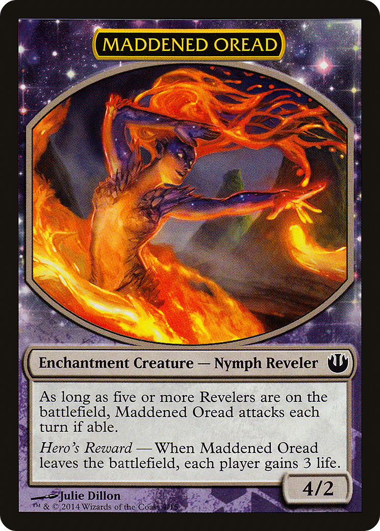 Maddened Oread  [Defeat a God]: (enchantment)