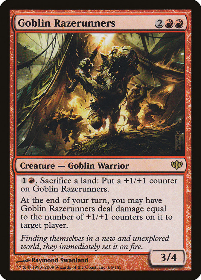 Goblin Razerunners [Conflux] Foil