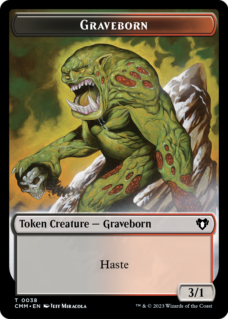 Graveborn  [Commander Masters Tokens]
