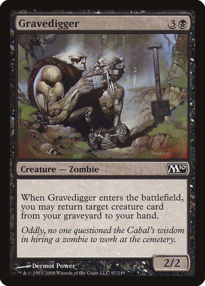 Gravedigger [Magic 2010] Foil