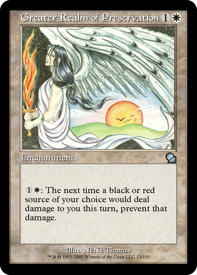 Greater Realm of Preservation  [Masters Edition]