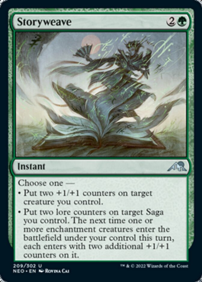 Storyweave [Kamigawa: Neon Dynasty] Foil