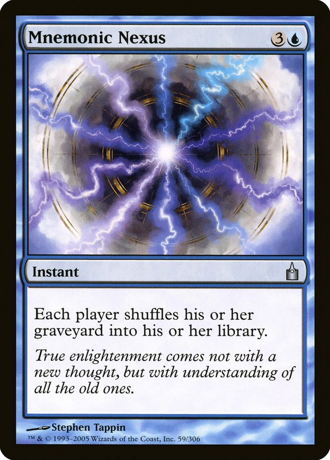 Mnemonic Nexus [Ravnica: City of Guilds] Foil