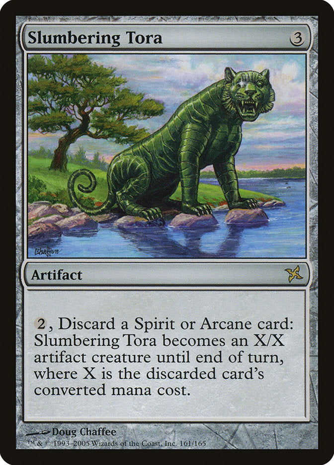 Slumbering Tora [Betrayers of Kamigawa] Foil