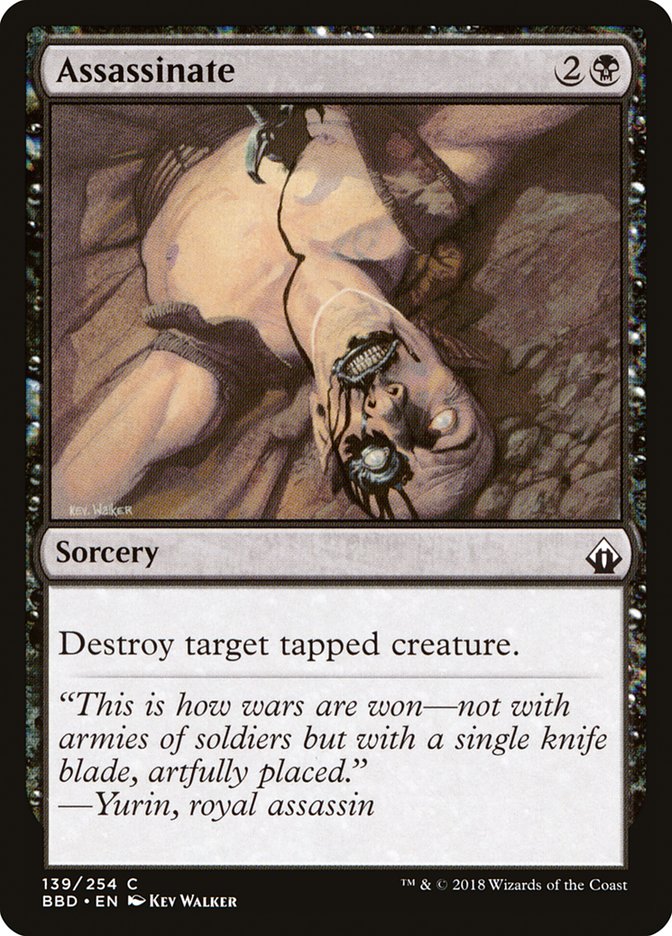 Assassinate [Battlebond] Foil