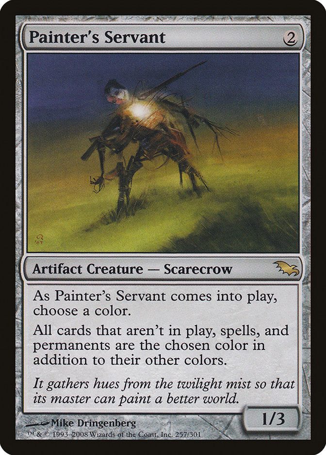 Painter's Servant [Shadowmoor] Foil