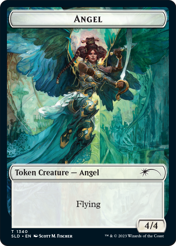 Angel (SLD) // Soldier (GRN) Double-sided Token  [Secret Lair Drop]