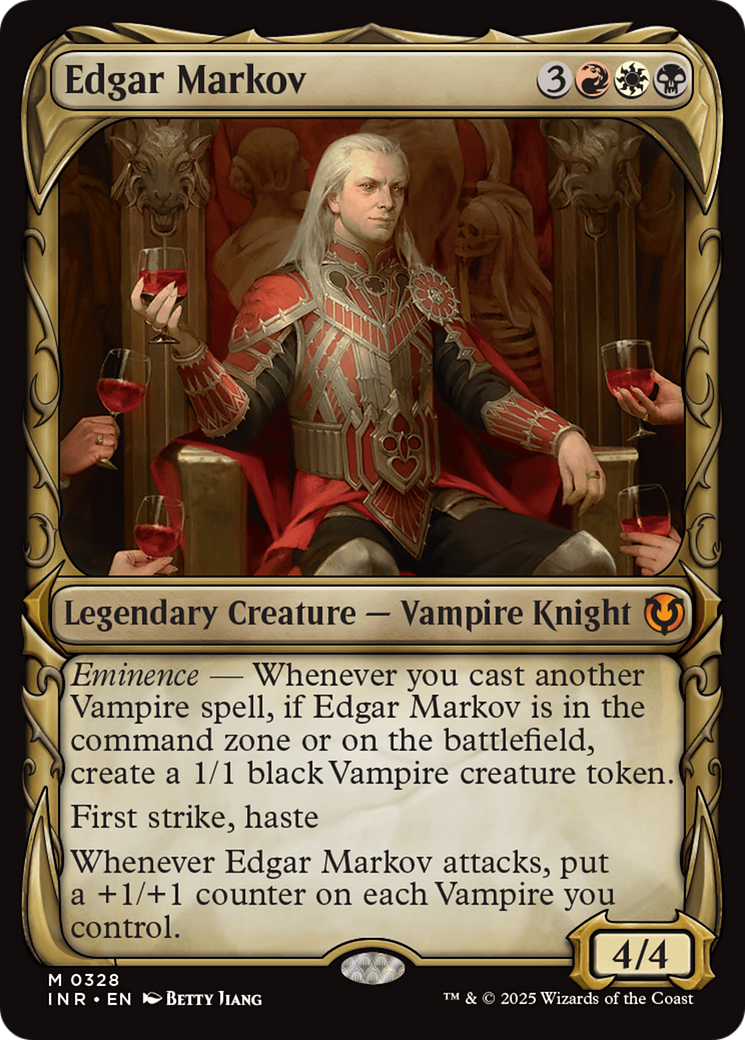 Edgar Markov (Showcase) [Innistrad Remastered] Foil