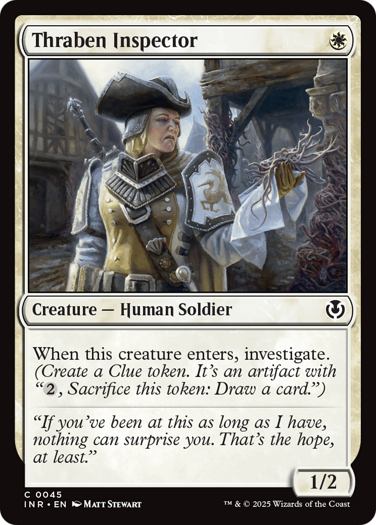 Thraben Inspector [Innistrad Remastered] Foil