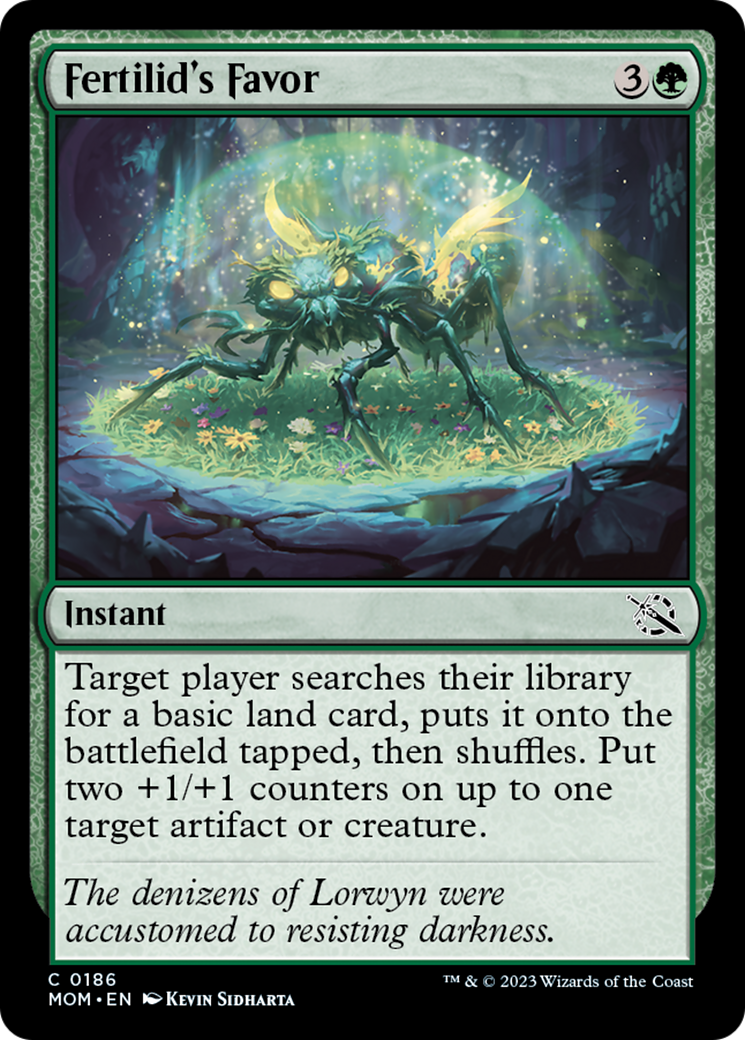 Fertilid's Favor [March of the Machine] Foil