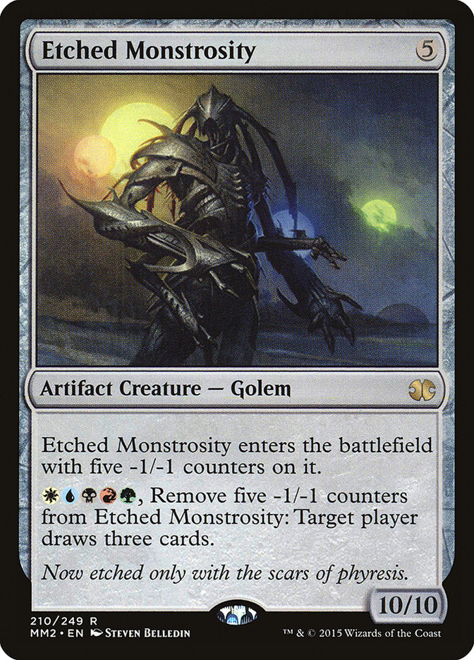 Etched Monstrosity [Modern Masters 2015] Foil
