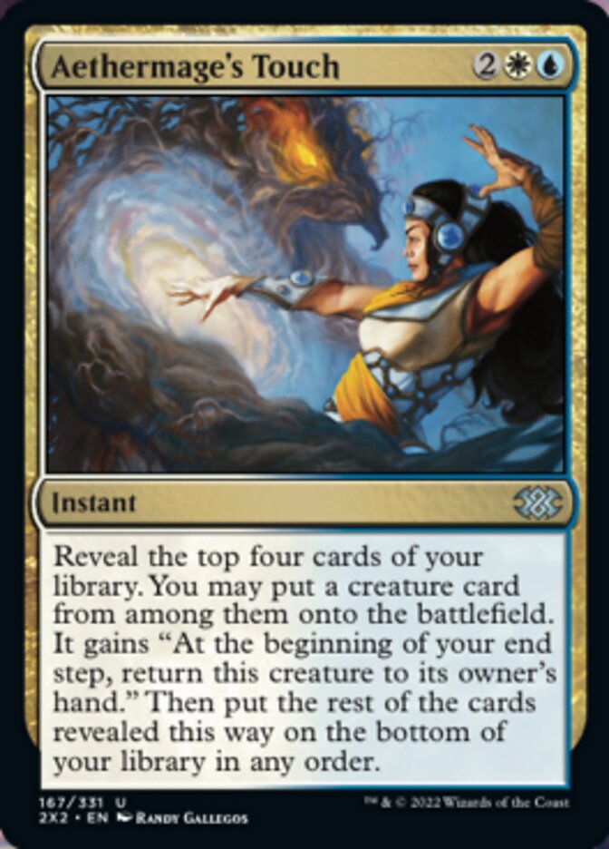Aethermage's Touch [Double Masters 2022] Foil