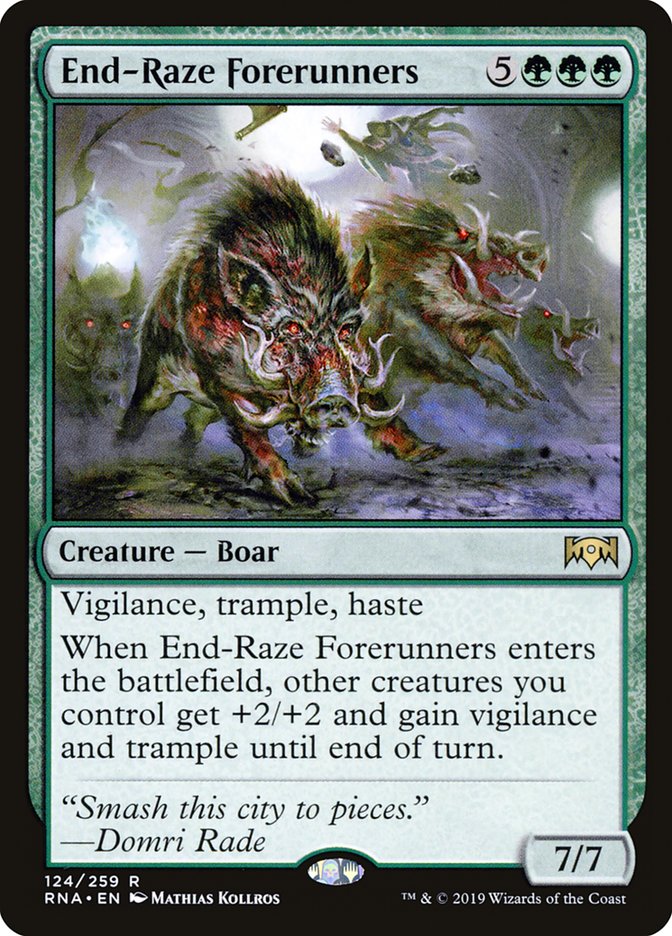 End-Raze Forerunners [Ravnica Allegiance] Foil
