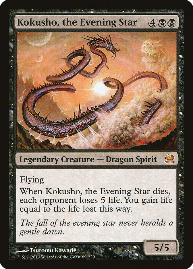 Kokusho, the Evening Star [Modern Masters] Foil -1