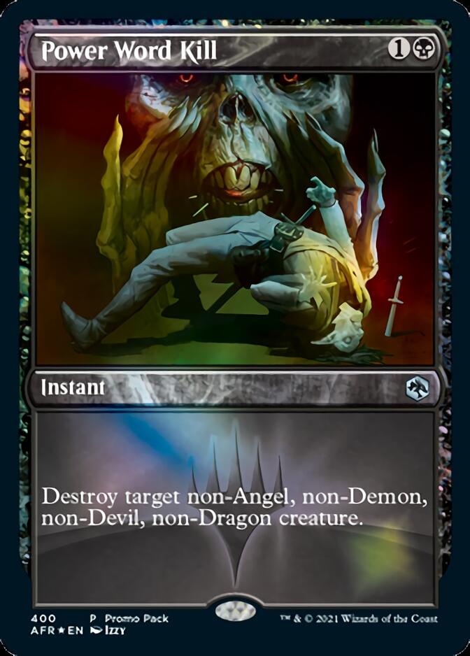 Power Word Kill (Promo Pack) [Dungeons & Dragons: Adventures in the Forgotten Realms] Foil