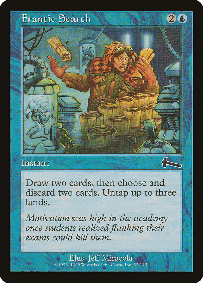 Frantic Search [Urza's Legacy] Foil