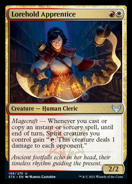 Lorehold Apprentice [Strixhaven: School of Mages] Foil