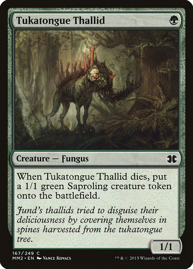 Tukatongue Thallid [Modern Masters 2015] Foil