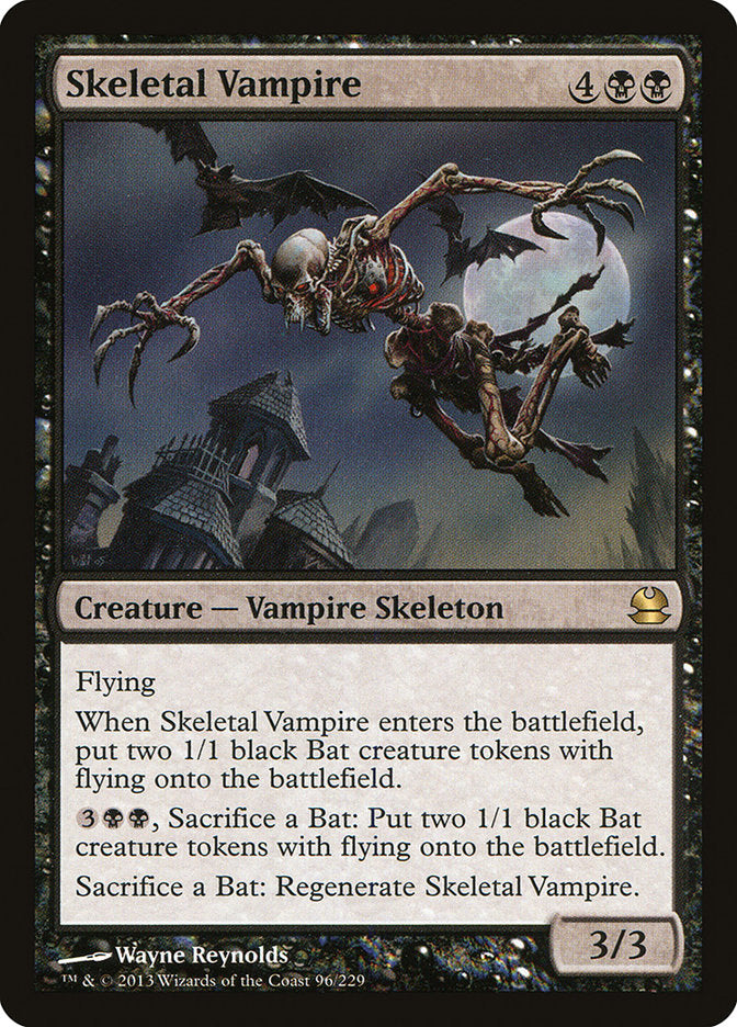Skeletal Vampire [Modern Masters] Foil